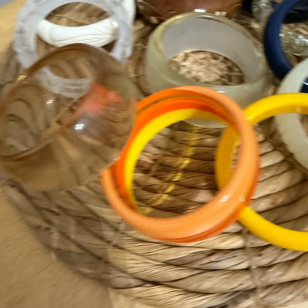 Vintage Bangle Bracelet Set of 12 - Picture 2 of 12